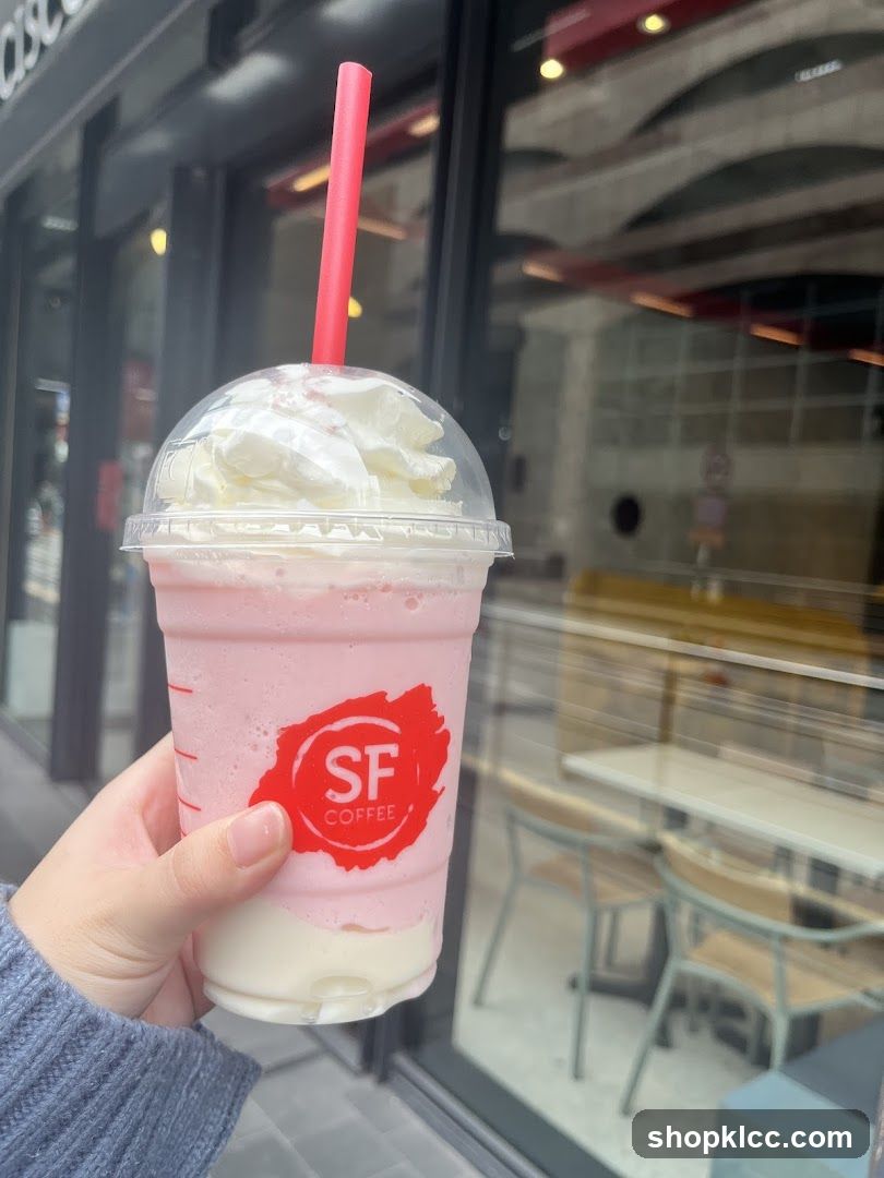 Pink Drink with Whipped Cream