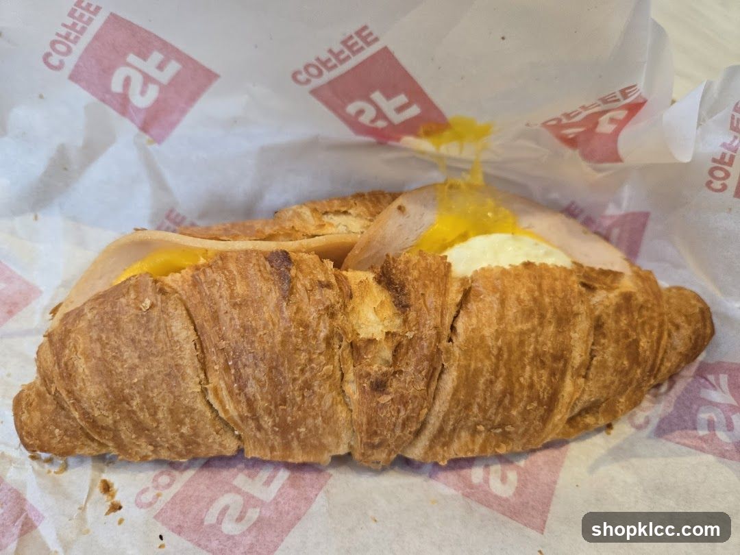 Croissant Breakfast Sandwich