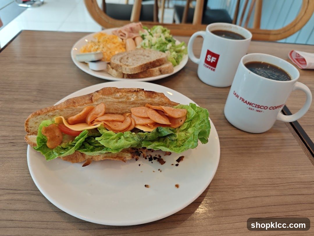 Breakfast Spread with Coffee
