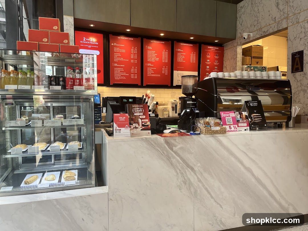 Coffee Shop Counter