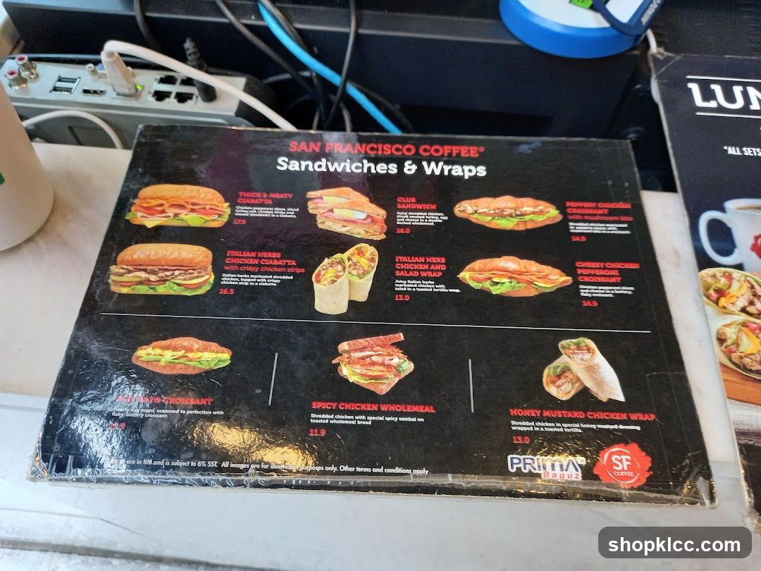San Francisco Coffee Sandwiches & Wraps