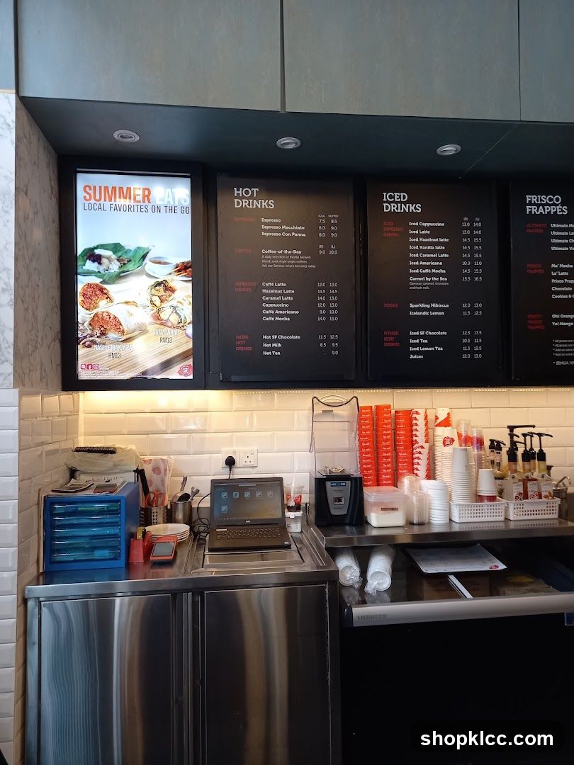 Summer Eats & Drinks Menu