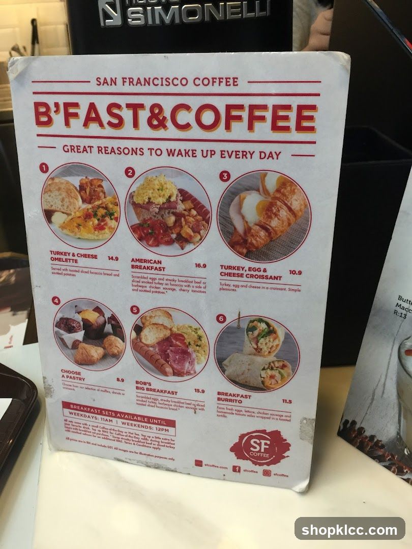 SAN FRANCISCO COFFEE B'FAST&COFFEE
