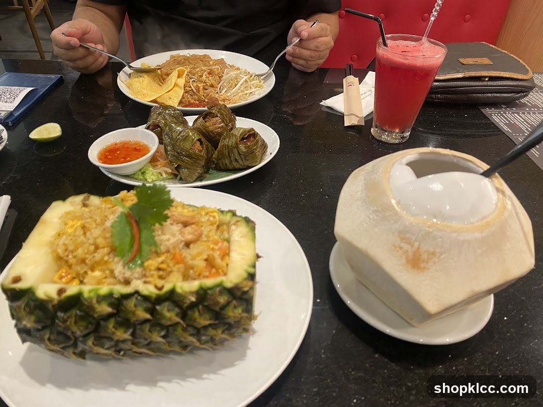 Thai Food Spread
