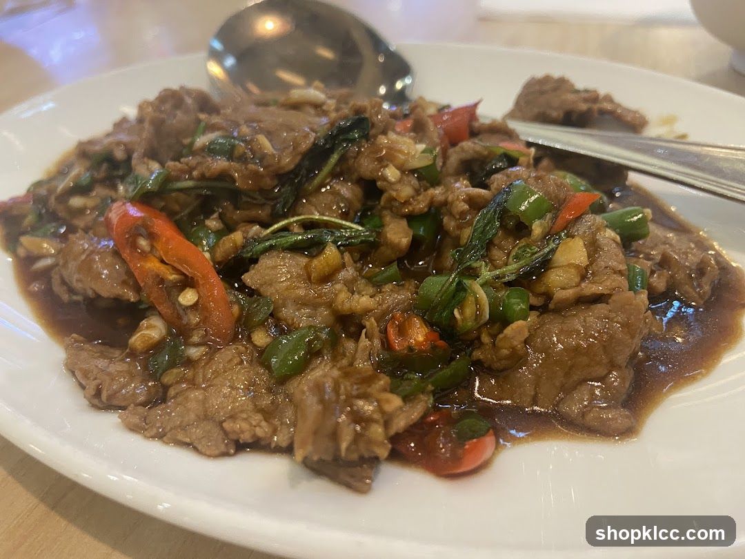 Spicy Beef Stir-fry