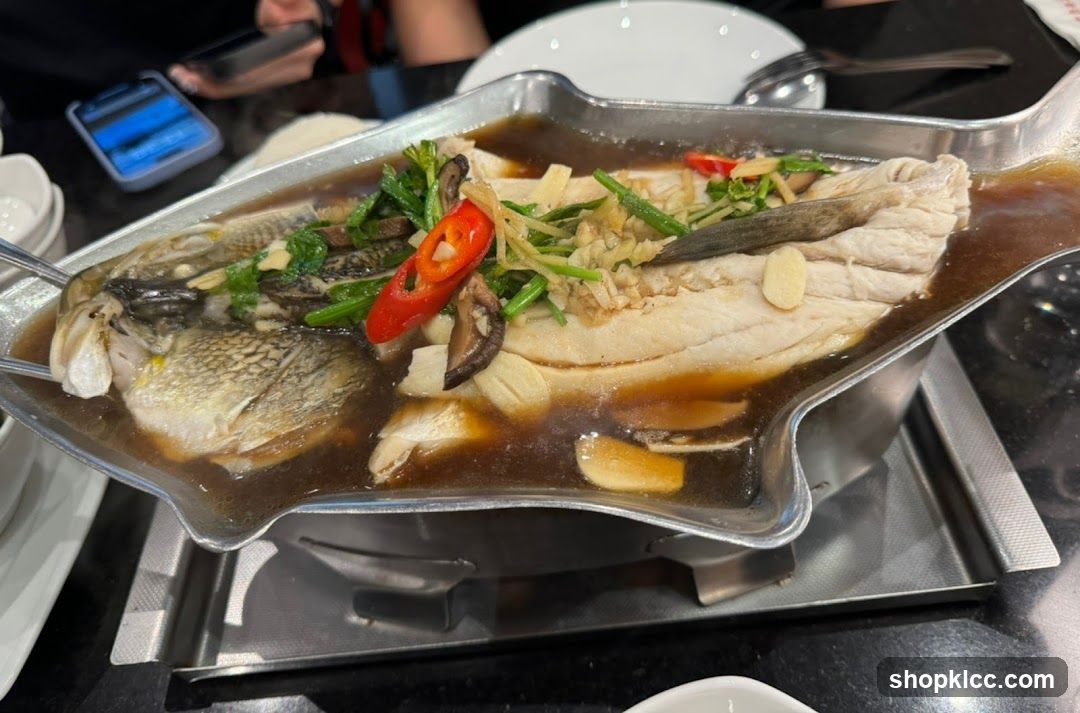 Steamed Fish Dish