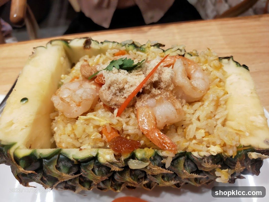 Pineapple Fried Rice with Shrimp