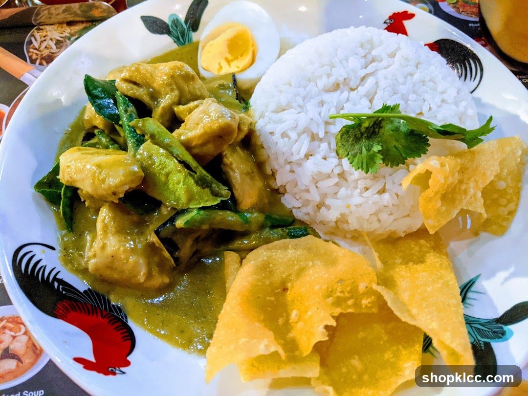 Green Curry with Rice