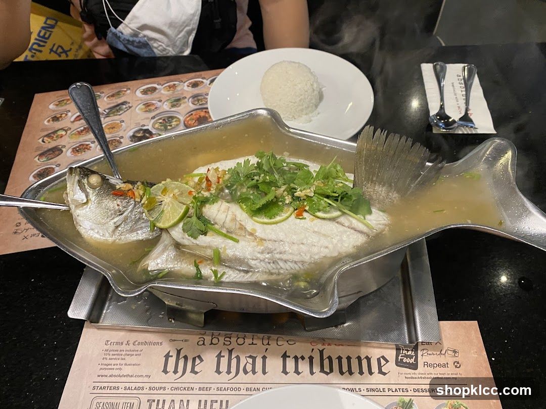 Steamed Fish with Lime and Chili