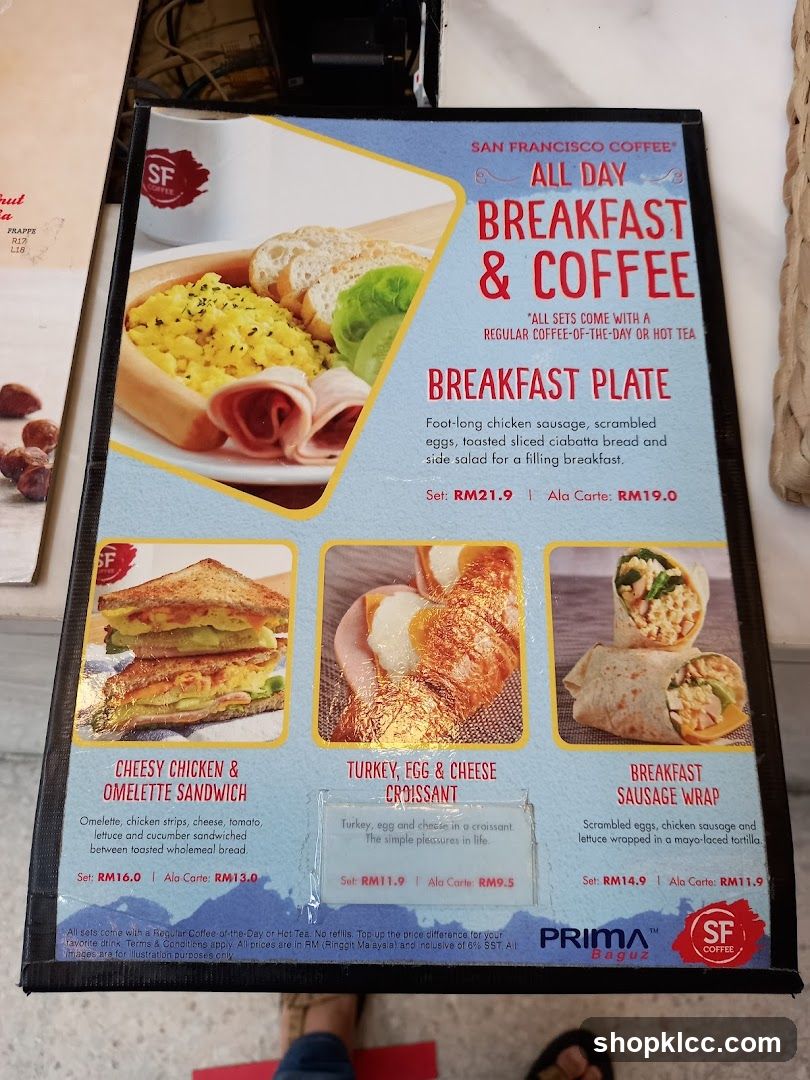 San Francisco Coffee All Day Breakfast & Coffee