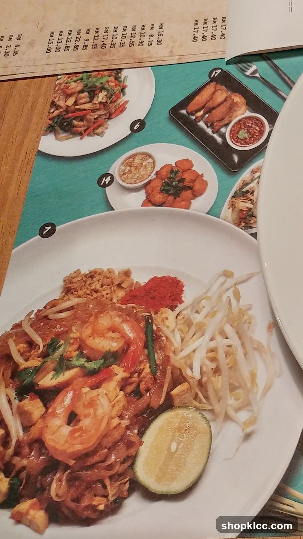Menu Items
