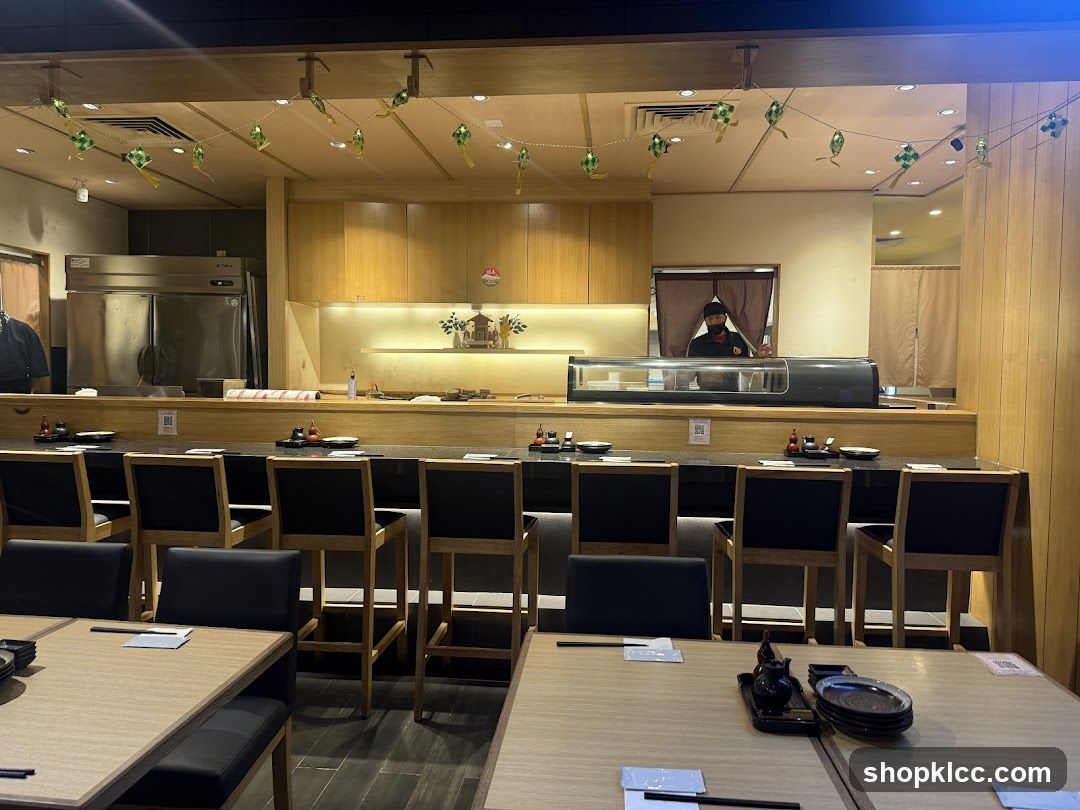 Sushi Restaurant Interior