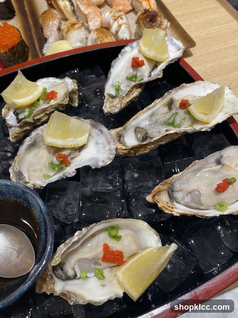 Oysters and Sushi