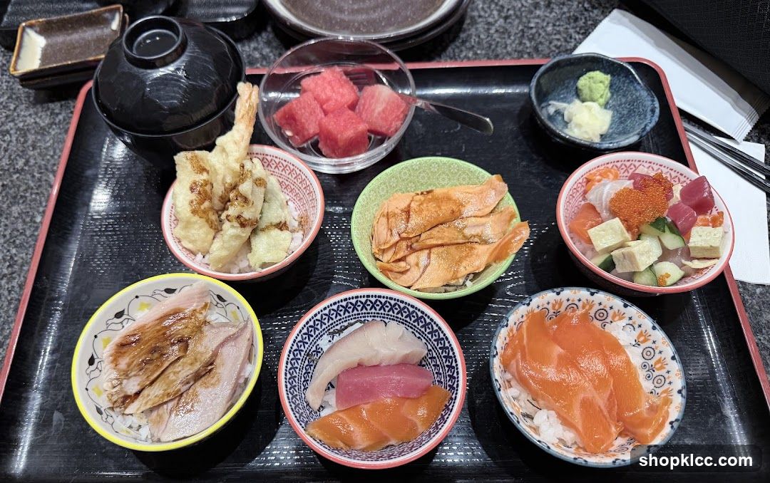 Assortment of Japanese Dishes