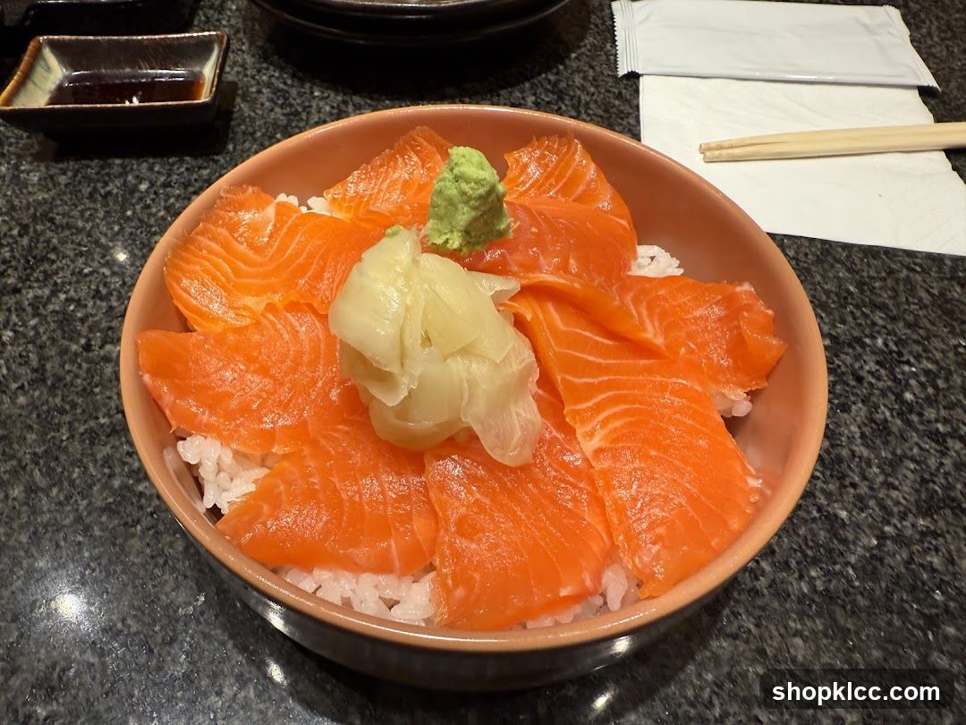 Salmon Donburi