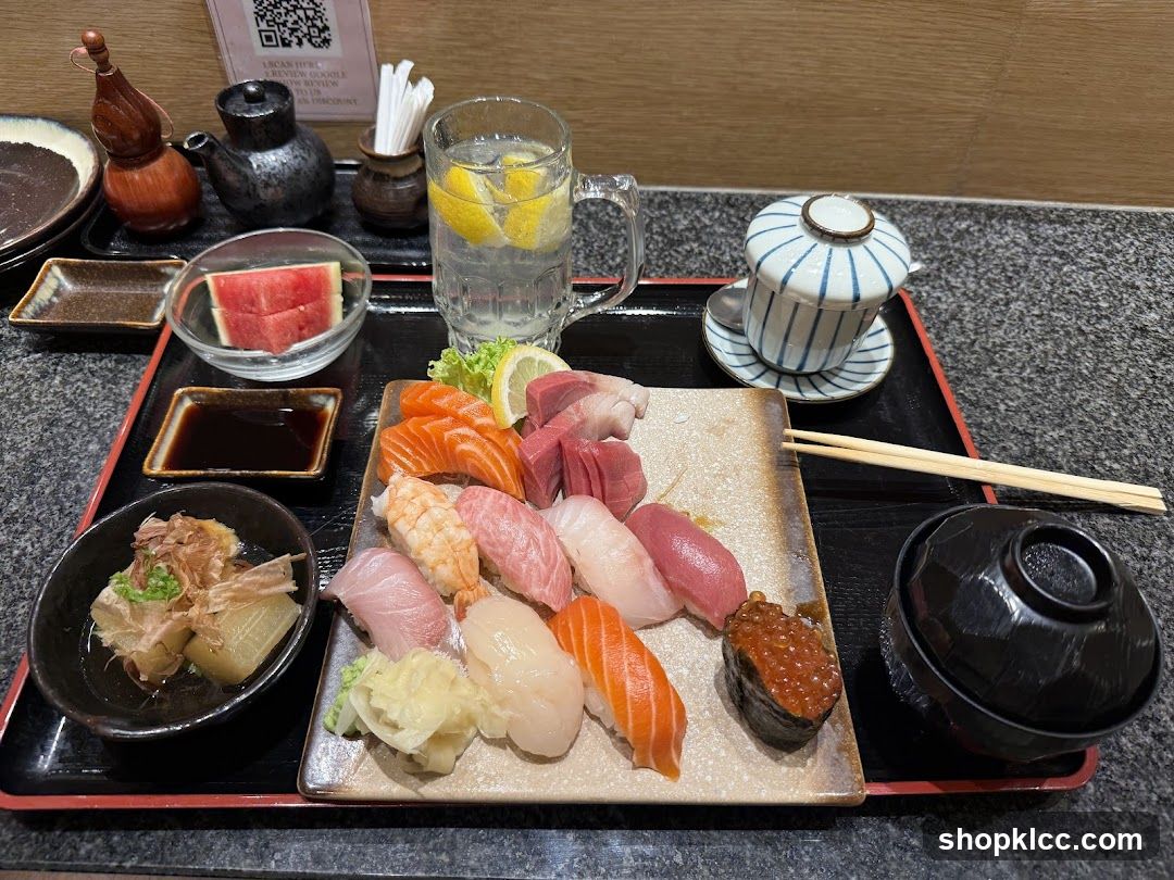 Sushi Platter with Sides