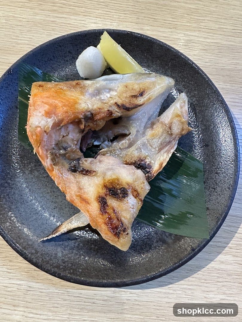Grilled Fish Head