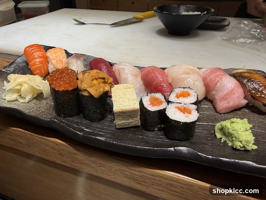 Assortment of Sushi