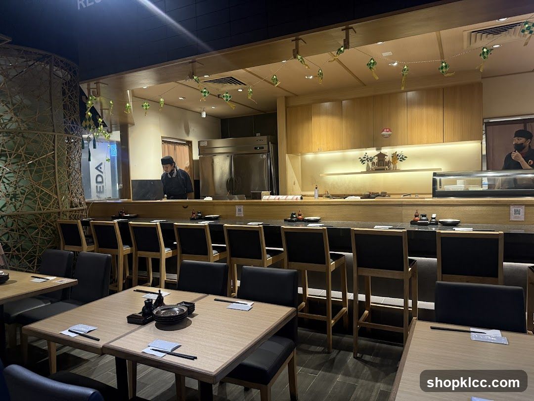 Sushi Restaurant Interior
