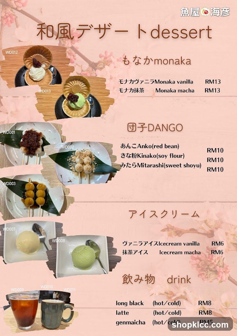 Japanese Desserts