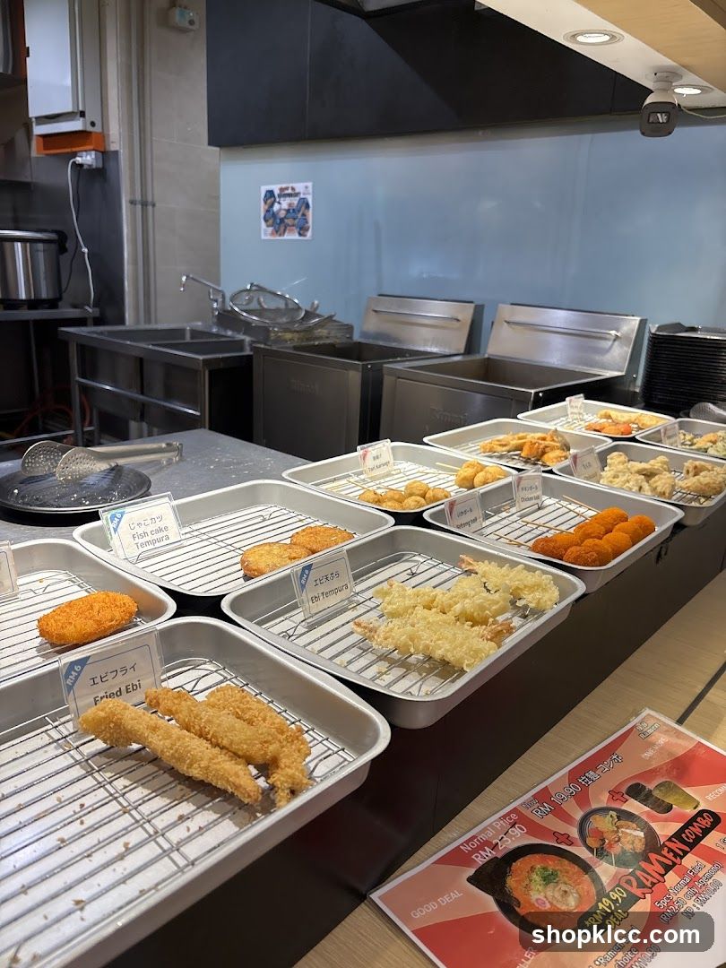 Fried Food Display