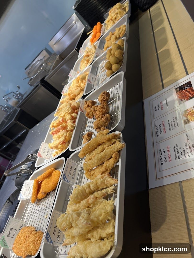 Fried Food Display