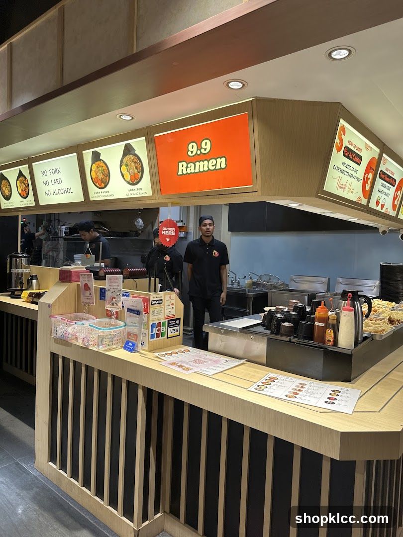 Ramen Restaurant Counter