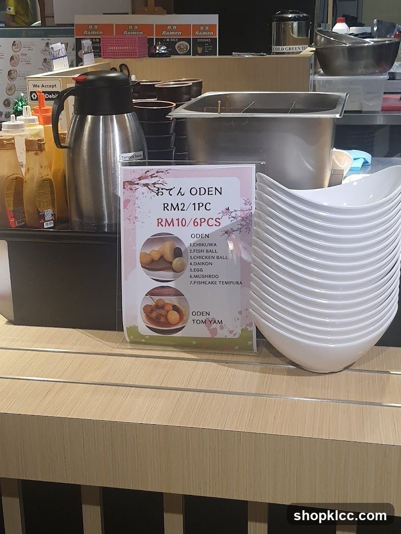 Oden Menu