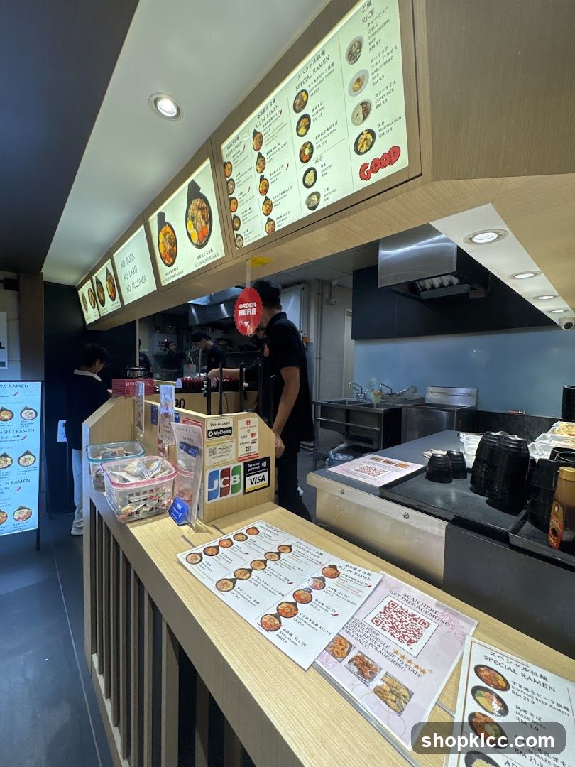 Ramen Menu