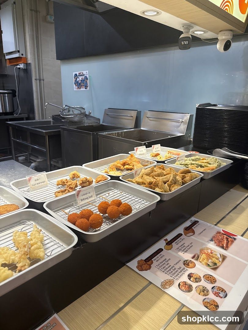Fried Food Display