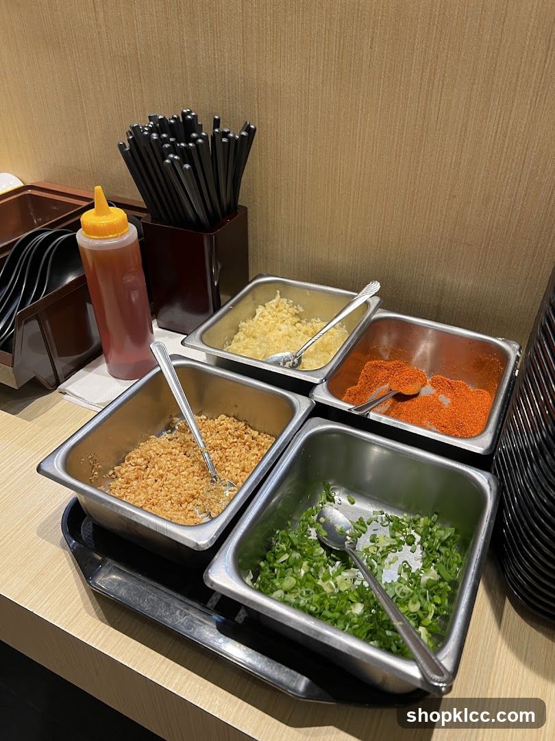 Condiment Station
