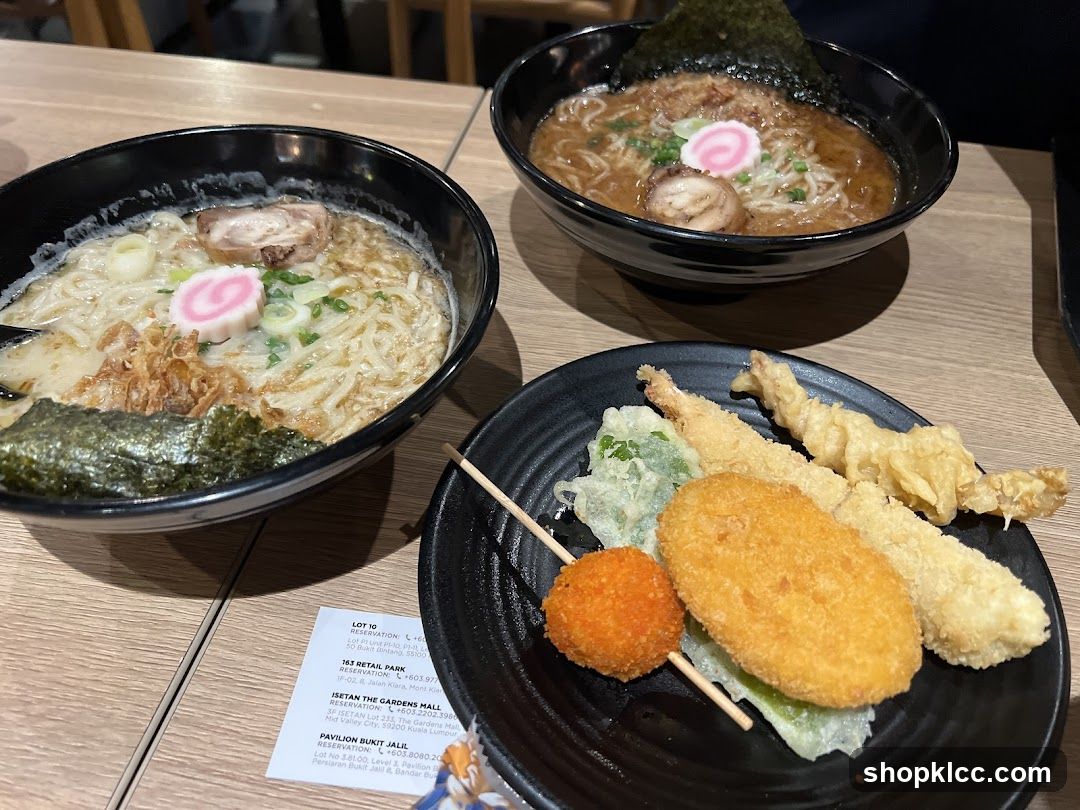 Ramen and Tempura