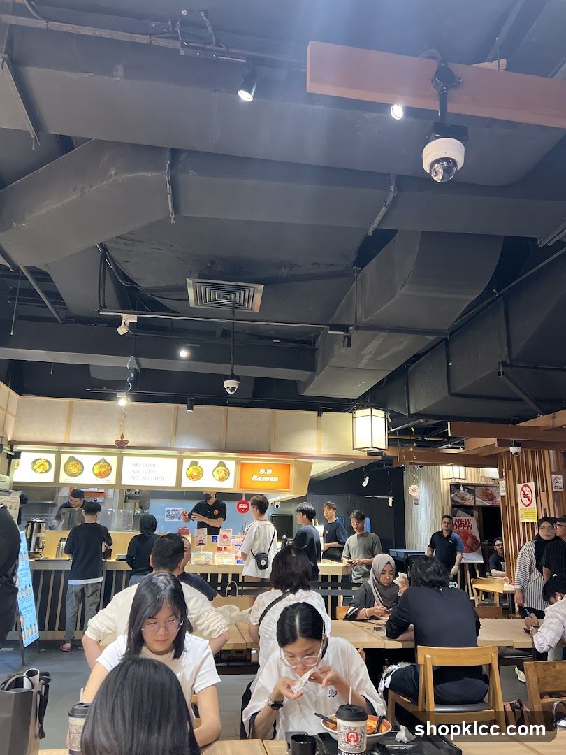 Busy Ramen Restaurant