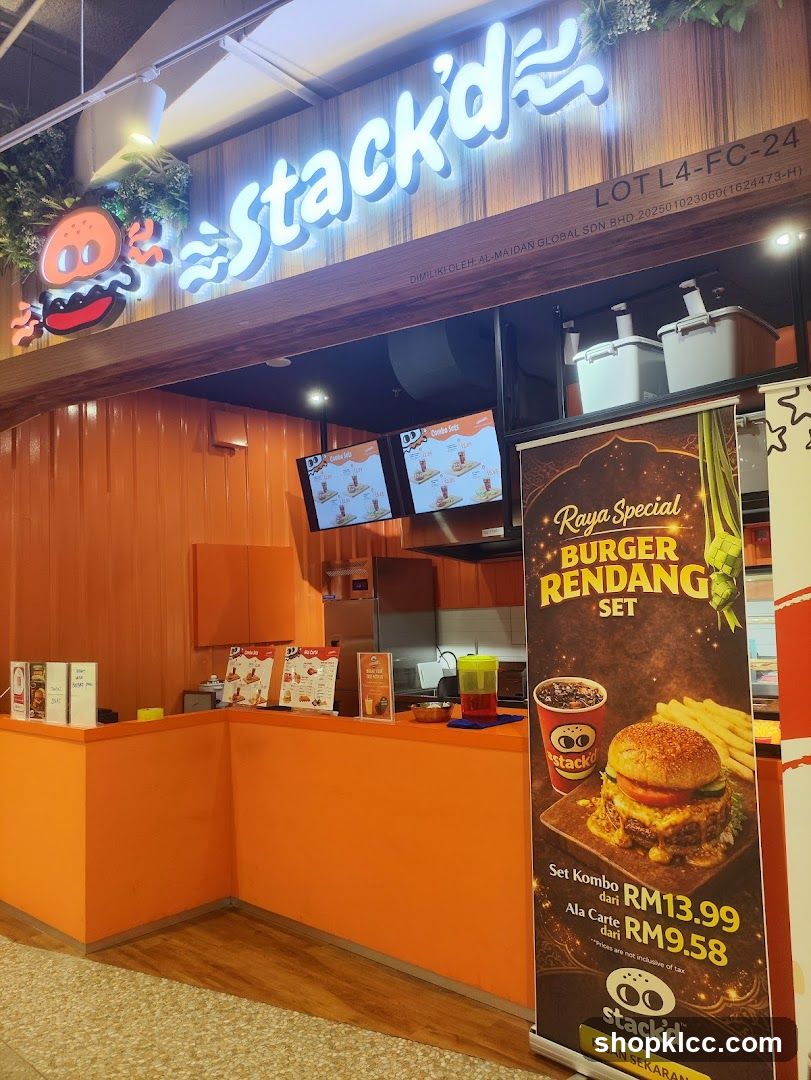 Stack'd Burger Rendang Set Promotion