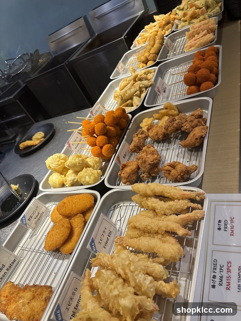 Fried Food Display
