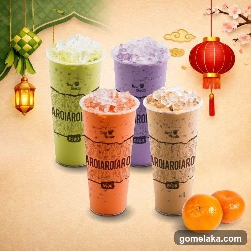 Four Iced Drinks