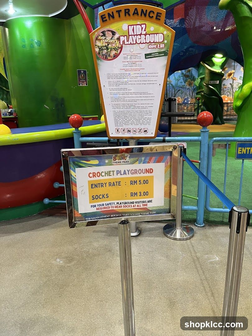 Kidz Playground Entrance