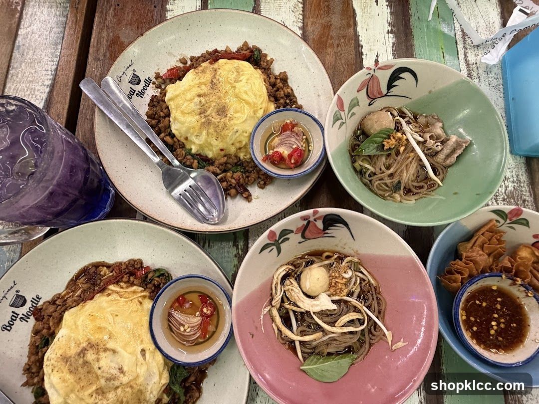 Thai Food Spread