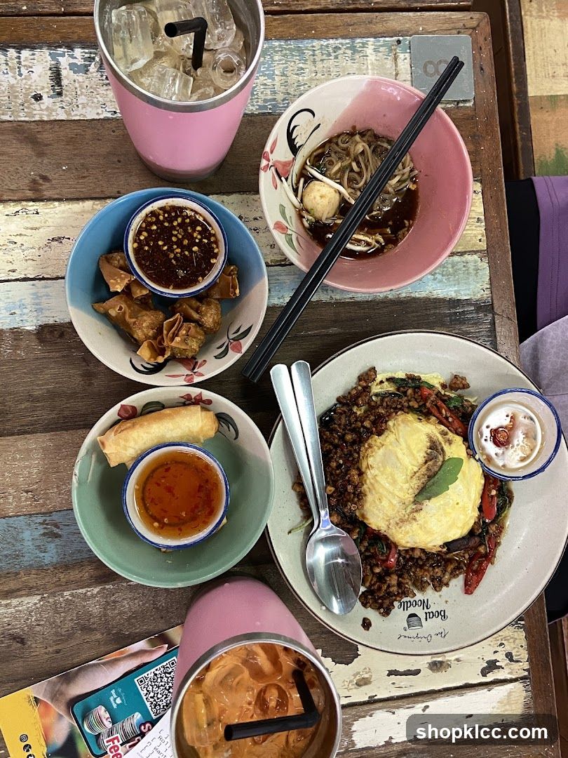 Thai Food Spread