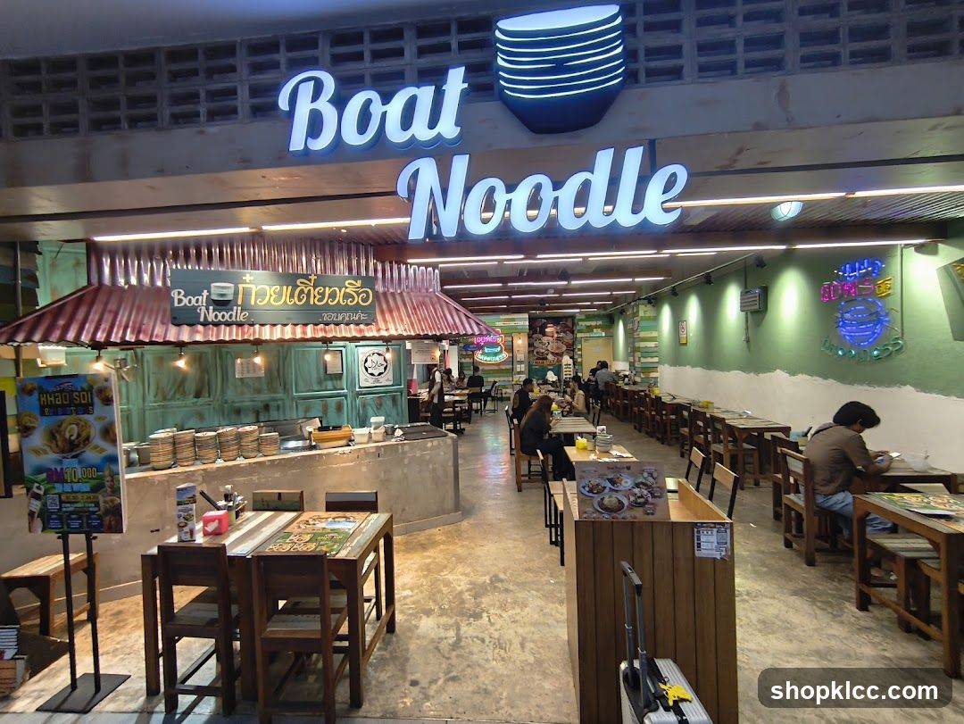 Boat Noodle Restaurant Interior