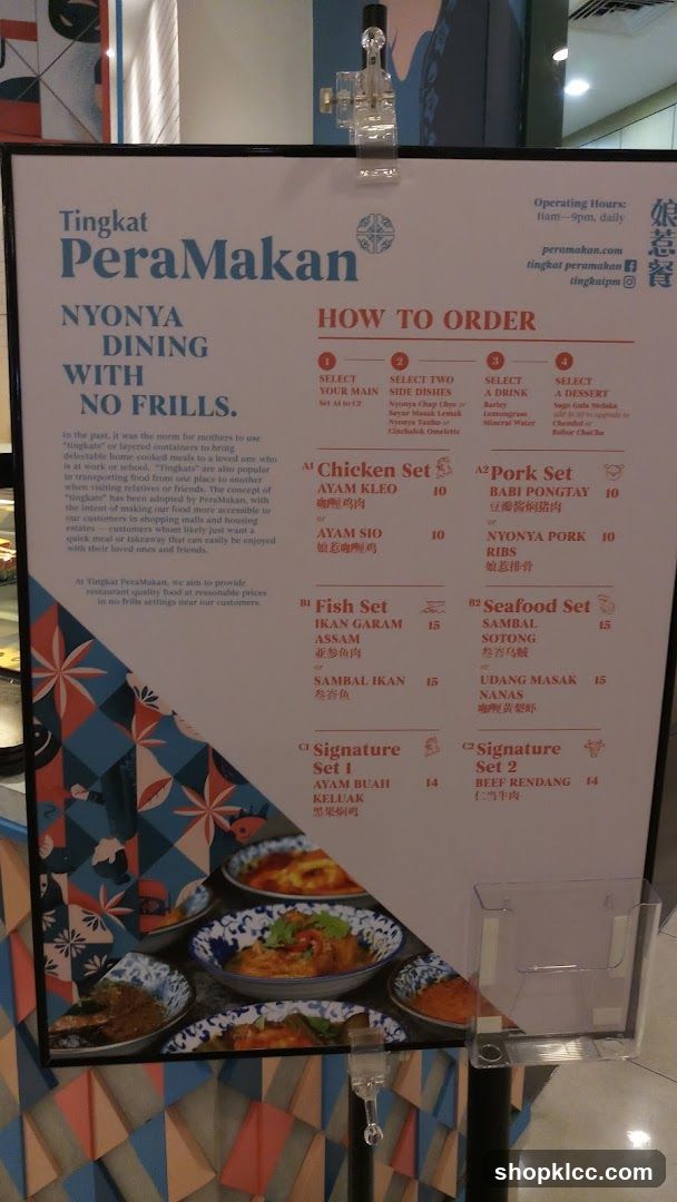 Tingkat PeraMakan Nyona Dining With No Frills