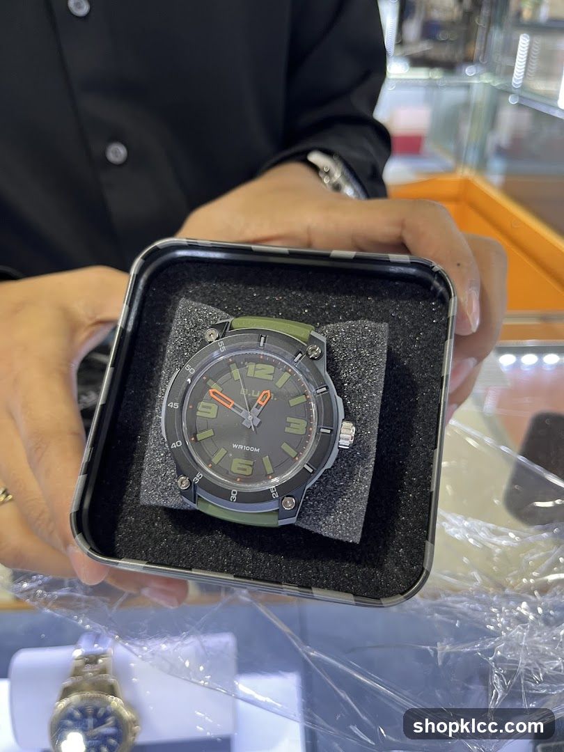 Watch in a tin