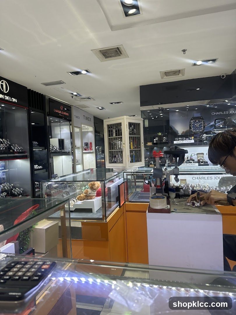 Watch Store Interior