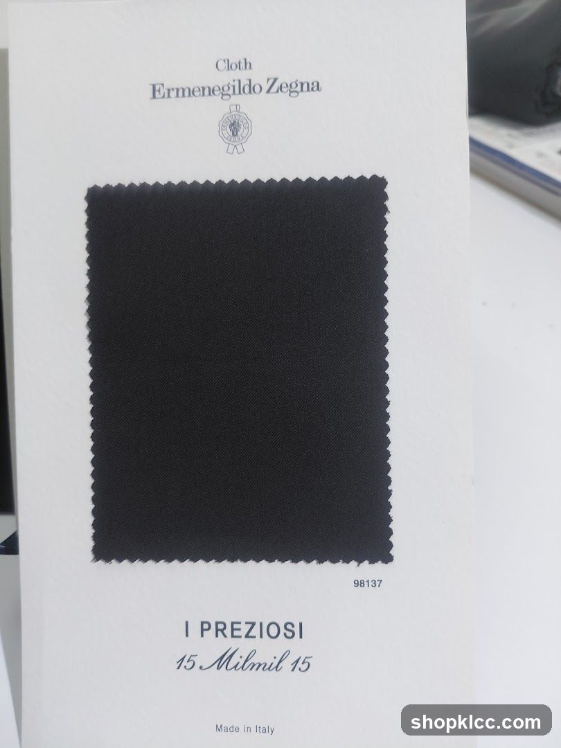 Ermenegildo Zegna Cloth Sample