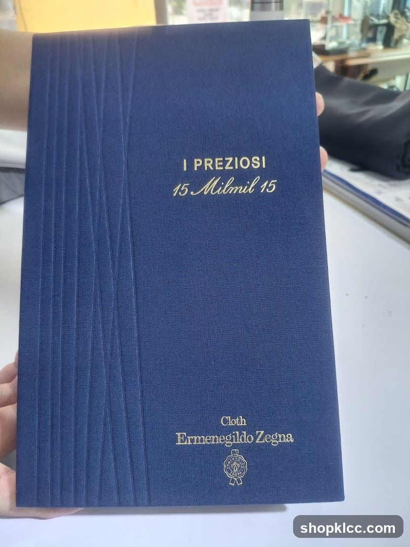 Ermenegildo Zegna Cloth Catalog