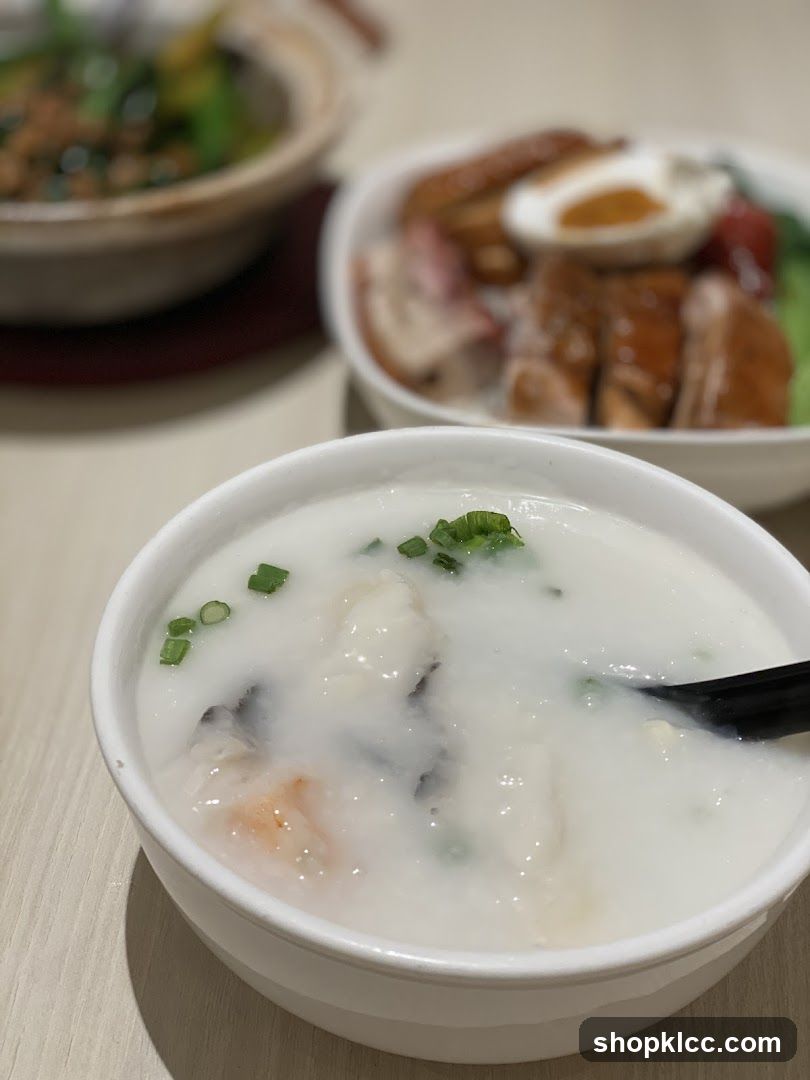 Congee and Roasted Meats