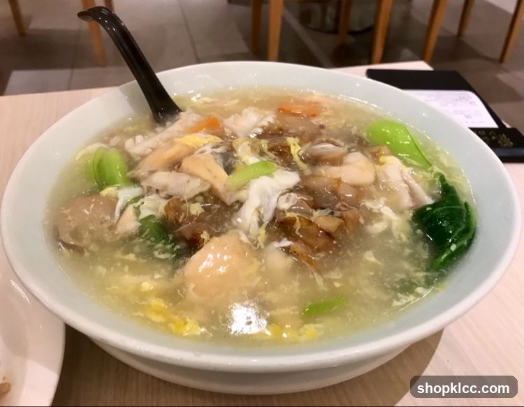 Seafood Noodle Soup