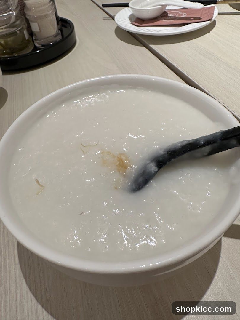 Congee with Spoon