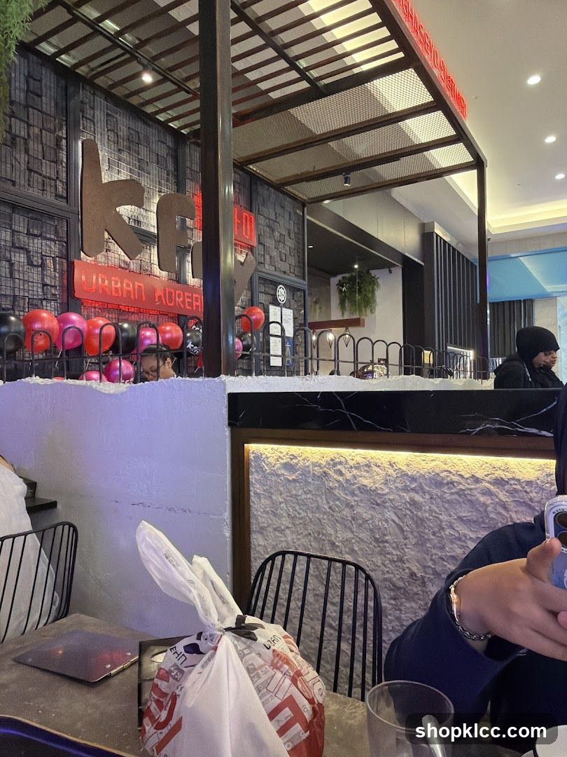 Korean Restaurant Interior