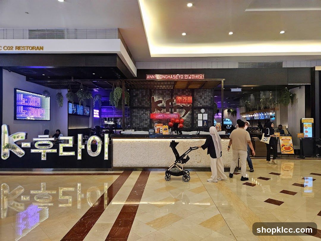 Korean Restaurant Interior